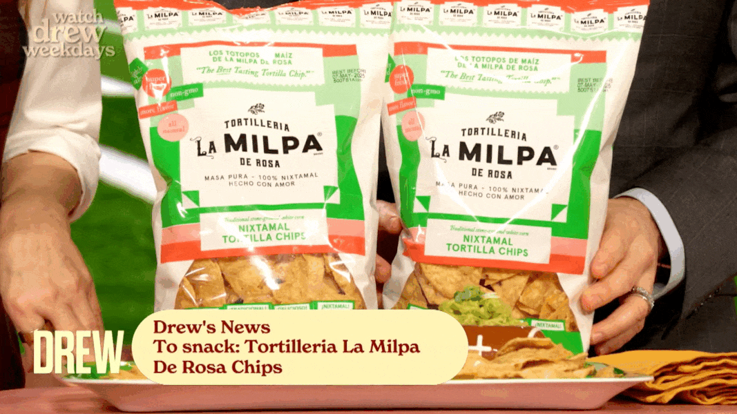 Drew Barrymore's New Favorite Tortilla Chips? La Milpa Tortilla